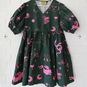 Lazy Oaf Laura Callaghan Hidden Symbols Dress